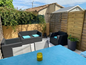 115 Maisonnette rénovée pour 4 personnes très proche plage